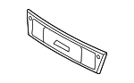 4F0807287B1RR - : License Mount for Audi: S6 Image