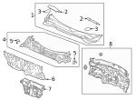 74216TG7A01 - Body: Outer Cover for Honda: Passport, Pilot, Ridgeline Image