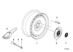 36111180324 - Wheels: Alloy Rim Forged for BMW Image