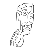 8141026000 - Body: Lock Assembly for Hyundai: Santa Fe Image