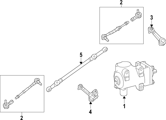 48501EZ00B - : Pitman Arm for Nissan: TITAN XD Image