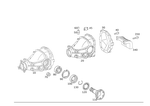 2303506114 - Rear Axle: Rear Axle Differential for Mercedes-Benz Image