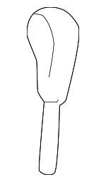 UT88HW5AD - : Automatic Transmission Shift Lever Knob for Chrysler: PT Cruiser Image