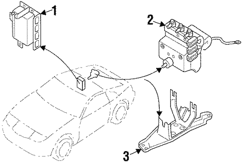 ABS Components for 1993 Nissan 300ZX | OEM Parts Online