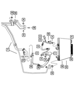 6502847 - Air Conditioners and Heaters: Hex Head Bolt And Washer for Mopar Image