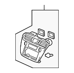 77250S84A01ZA - Body: Center Bezel for Honda: Accord Image
