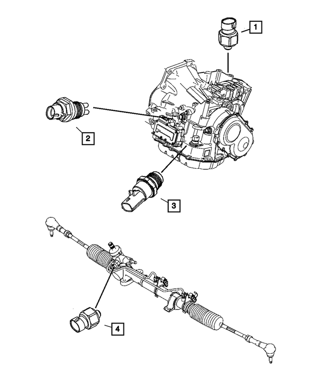 5083756AA - Electrical: Back Up Lamp Switch for Mopar Image