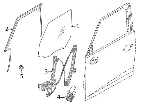 Front Door for 2014 Mini Cooper Countryman #1