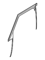 51339800547 - : Window Guide for Mini: Cooper Countryman Image