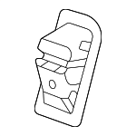 823263B5H51ZA - Body: Release Handle for Honda Image