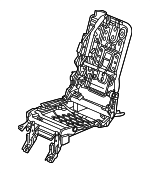 82102T95A01 - Body: Seat Frame for Honda Image