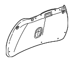 22835057 - Body: Trunk Lid Trim for Chevrolet: Camaro Image