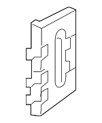 4K0810620 - Body: Sound Absorber for Audi: A6 allroad, A6 Quattro, A7 Sportback, RS6 Avant, RS7 Sportback, S6, S7 Sportback Image