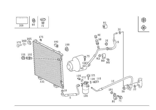 2108306115 - : Pressure Line for Mercedes-Benz Image