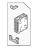 96560R6050 - Body: Receiver for Hyundai Image