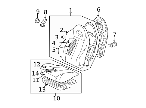 Heated Seats for 2009 Mitsubishi Eclipse #0