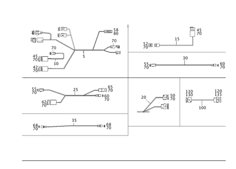 Cable Harness for Roof for 2005 Mercedes-Benz C 230 #0
