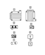 68630089AA - Interior Trim: Wireless Device Charger for Mopar Image