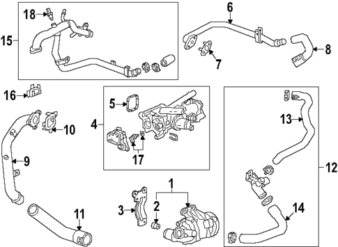 Water Pump for 2025 Chevrolet Blazer #0