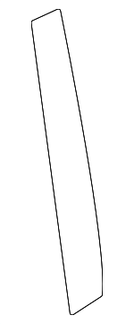 63563FL381 - Body: Applique for Subaru: Crosstrek, Impreza, WRX Image