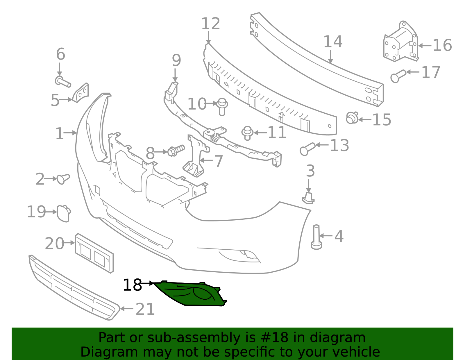 62257-9HS0A - 2016-2018 Nissan Altima - Hole Cover | Anicra Nissan Parts