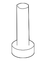 85666252A - Body: Side Mount Bracket Screw for Nissan: Altima, LEAF, Rogue, TITAN, TITAN XD Image
