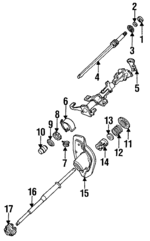 F3SZ3517A - Steering: Upper Bearing for Ford: Taurus, Thunderbird | Lincoln: Continental | Mercury: Cougar, Sable Image
