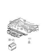 68213176AA - Labels: Coolant System Cap Label for Mopar Image