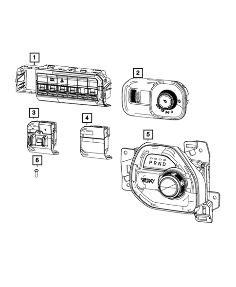 Switches for 2022 Ram 3500 #8