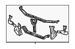 60400S4LA00ZZ - Body: Radiator Support for Honda: Accord Image