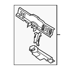 8W6803535 - : Rear Cross-Member for Audi: A5 Quattro, A5 Sportback, RS5, RS5 Sportback, S5, S5 Sportback Image