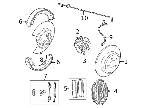 Parking Brake for 2016 Dodge Challenger #0
