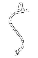 4854454AL - Brakes: Brake Hydraulic Hose for Chrysler: 300 | Dodge: Challenger, Charger, Magnum Image