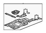 4655SHJA20ZZ - Body: Floor Pan Assembly for Honda: Odyssey Image