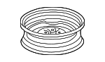 42700S87A91 - Suspension: Wheel, Spare for Honda: Accord Image