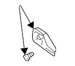 5819233030 - Body: Foot Rest for Lexus: ES300, ES330 Image