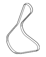 PZ1Z8620C - Cooling System: Serpentine Belt for Ford Image