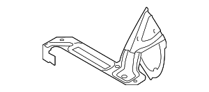 420906407D - Emission System: Secondary Air Injection Pump Bracket for Audi Image