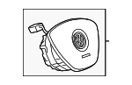 5H0880201JHVF - Electrical: Driver Air Bag for Volkswagen Image