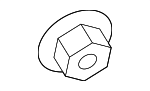 N90798805 - Body: Hinge Nut for Porsche Image