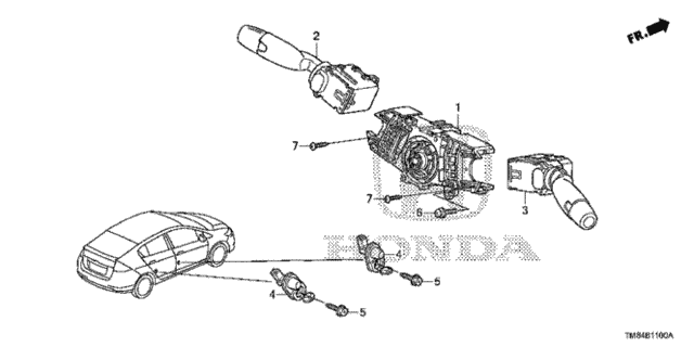 Combination Switch for 2013 Honda Insight #0