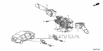 90132S9VA01 - Electrical/Exhaust/Heater/Fuel: SCREW, ET (5X18) for Honda Image image