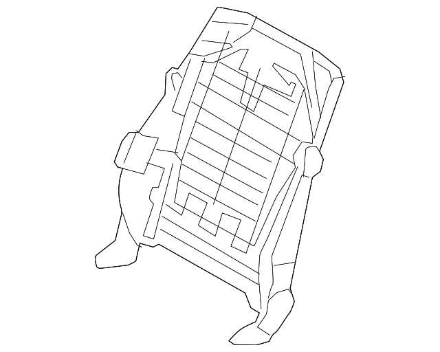 Seat Back Frame (52-10-7-250-073)