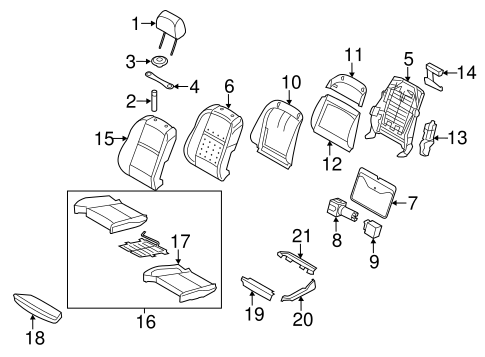 Power Seats for 2008 BMW X5 #3
