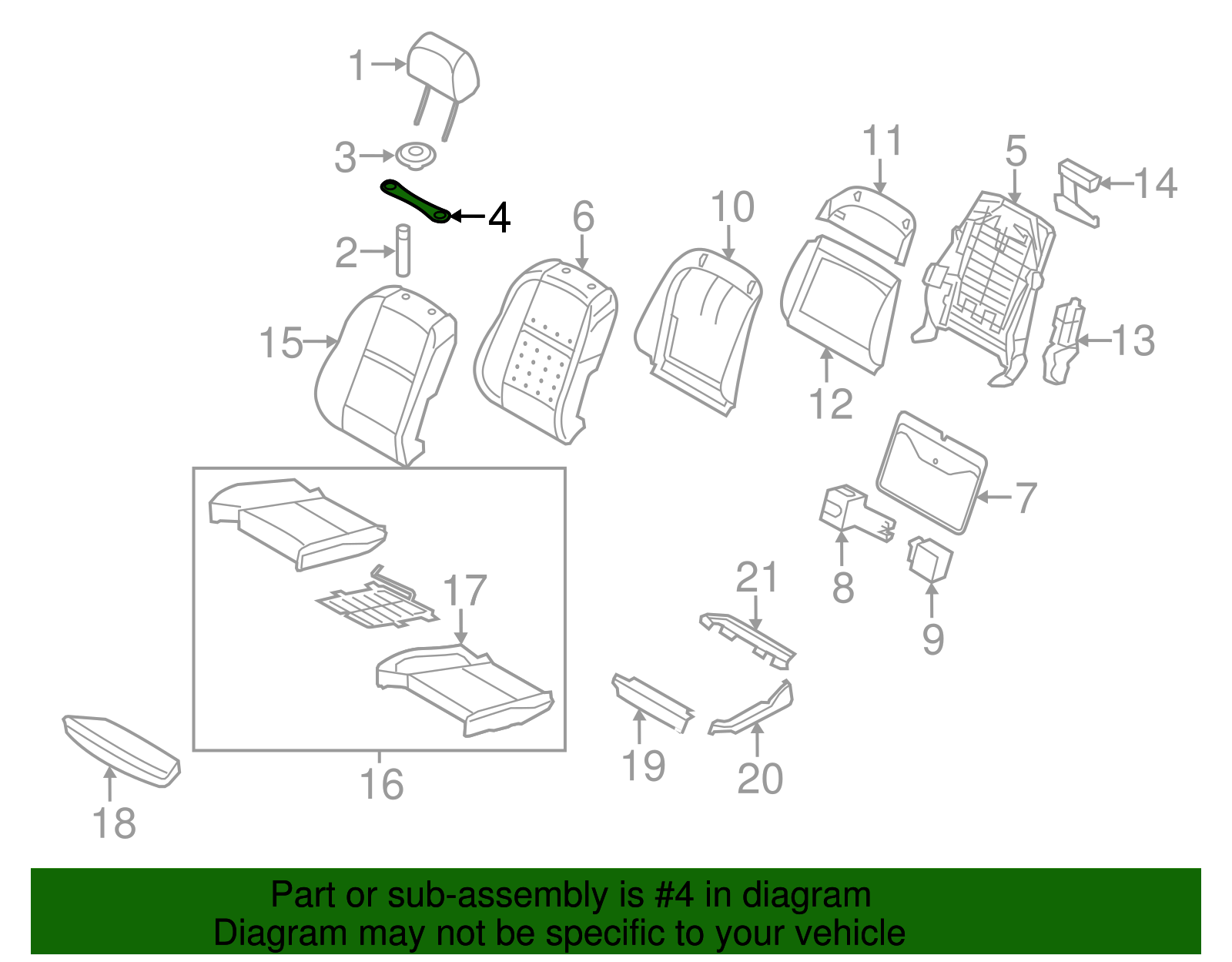 Headrest Cover - BMW (52-10-7-171-190)