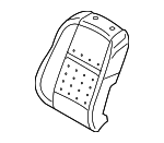 52107161877 - Body: Seat Back Pad for BMW: X5, X6 Image