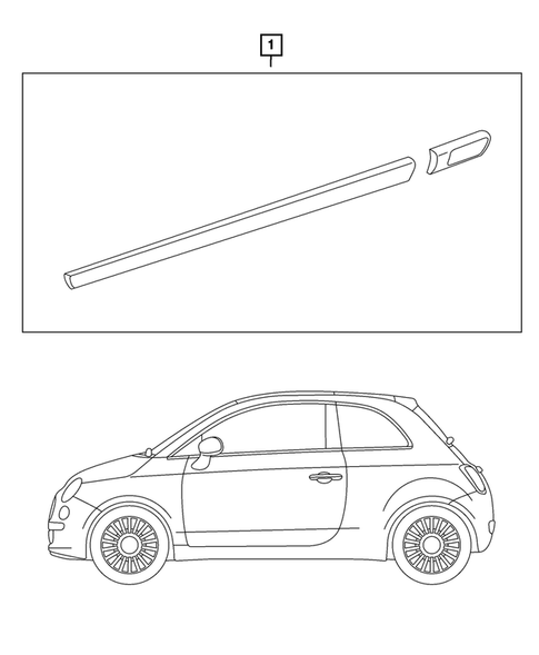 Exterior Appearance for 2018 Fiat 500 #0