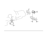 1402402017 - Engine Suspension: Engine Mount for Mercedes-Benz Image