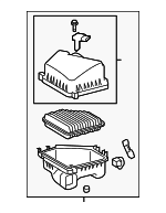 177000H162 - : 2009-2013 Toyota - Air Cleaner Assembly for Toyota: Corolla, Matrix Image