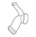 177510H070 - : Air Inlet Tube for Toyota: Matrix Image